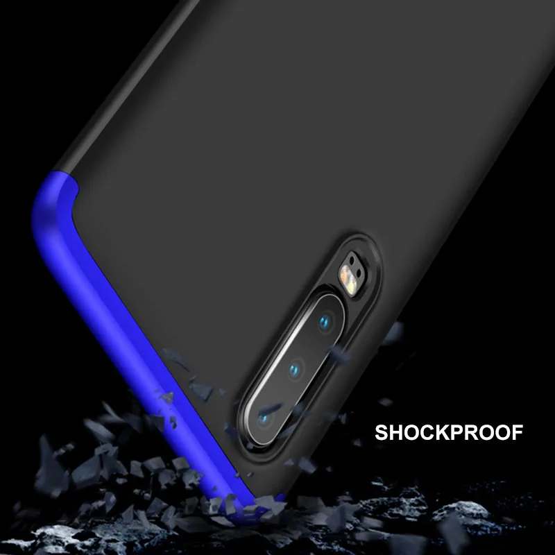 Чехол TRENDEX для Huawei P30 Pro Lite P Smart 2019 Plus Nova 3i Y9 360 Защитный Гибридный Тонкий