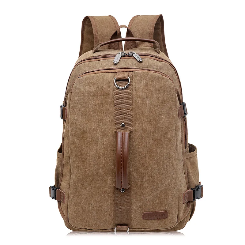 Vintage Canvas Laptop Backpack Men Women School Bags Retro Shoulder bags Male Travel bag Back Pack Fashion SchoolBag Rucksack | Багаж и