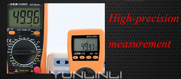 Power Energy Saving Monitor VC470 Metering Socket Air Conditioning Electrical Consumption Measuring Instrument |