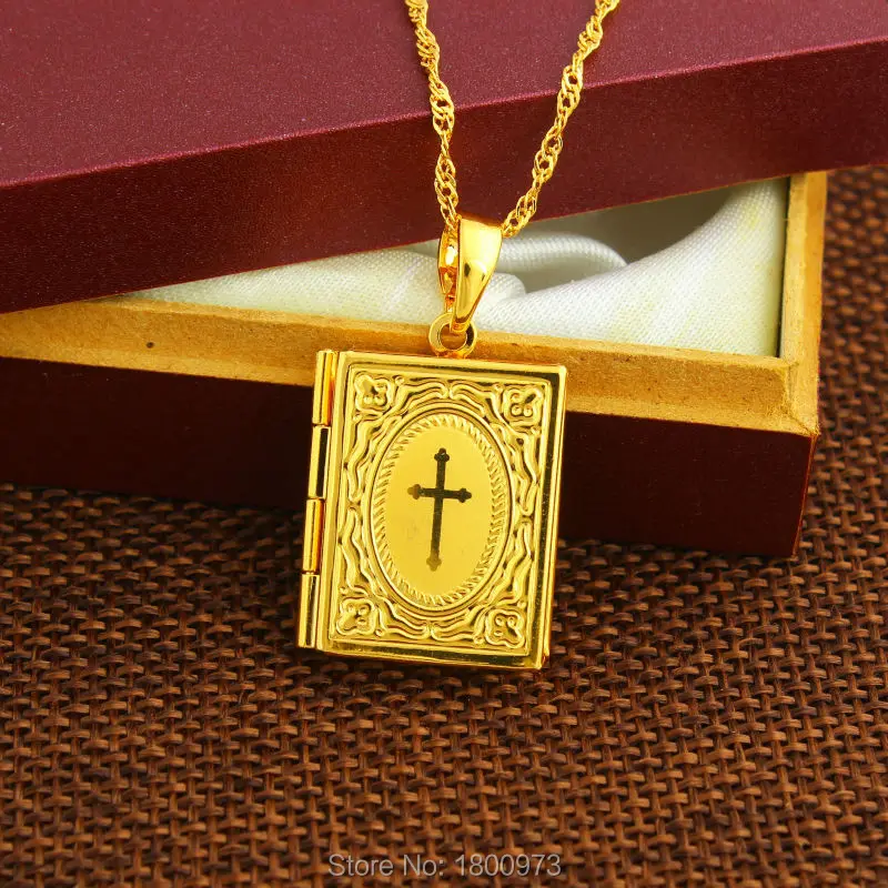 2017 новейшая подвеска в виде Креста Иисуса золотого цвета креста &quotКнига&quot с