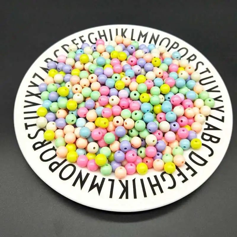 DIY 6 мм 100 шт Дешевые Новые популярные модные Взрывные модели круглые акриловые
