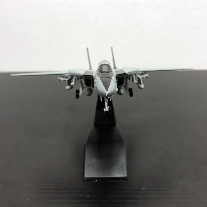 AMER 1/100 масштаб военная модель игрушки США Grumman F-14 Tomcat Fighter VF-84 Jolly Rogers Fighter литой металлический самолет модель игрушки