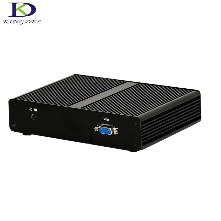J1900 четырехъядерный 2 0 ГГц Celeron без вентилятора HTPC VGA 4 * LAN мини-компьютер Intel HD Graphics
