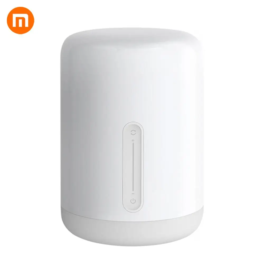 Оригинальная прикроватная лампа Xiaomi Mijia, несколько голосовых управления, сенсорный выключатель, умное приложение, регулировка цвета для Apple Siri