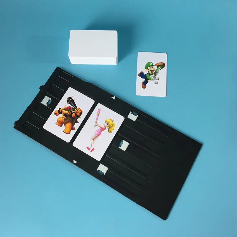 Струйный ПВХ лоток для удостоверения личности пластиковый печати карт Epson R230 R300
