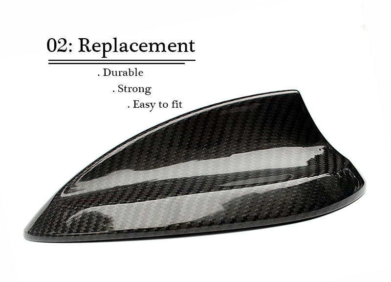 Fits For BMW F22 Antenna Shark Fin Cover Carbon Fiber 2-Series 220i 228i 230 235i Car Roof A-Style 2014+ | Автомобили и мотоциклы