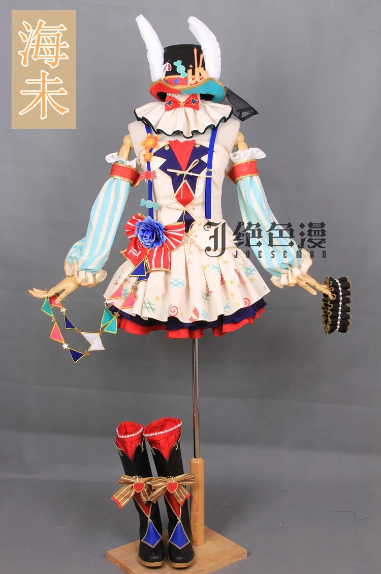 Аниме! Lovelive Hoshizora Rin Tojo Nozomi все члены цирка пробудить униформа косплей костюм для