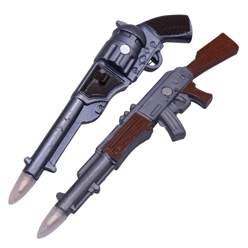 50 pcs gun 50 аппаратное обеспечение инструменты Творческий Роман шариковая ручка наконечника толщина 0,5 мм Высокое качество Пластиковые литературный ручка для письма Канцтовары - Цвет: 50 pcs gun
