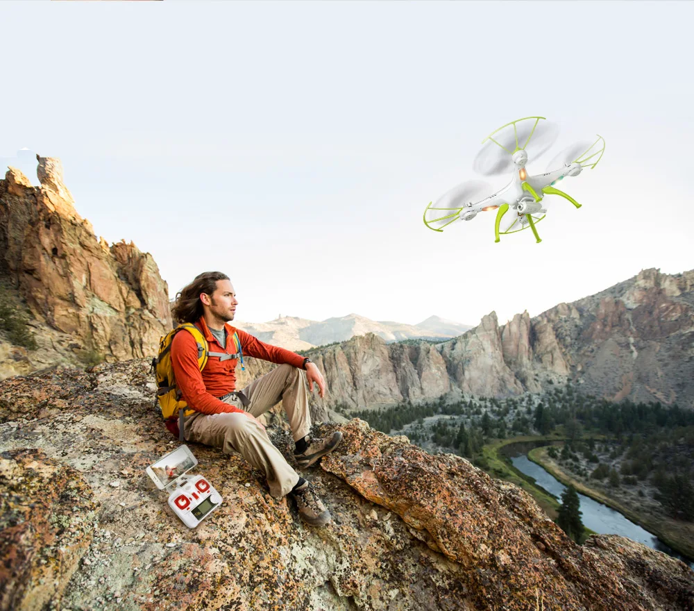 SYMA X5HW Квадрокоптер Дрон с WiFi камерой 2,4G 4CH Квадрокоптер вертолет режим удержания высоты RC игрушечный Дрон(X5SW обновление