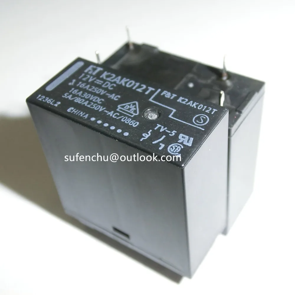 1 шт. FT K2AK012T FTR DIP 4 16 а 12 В постоянного тока реле мощности новинка оригинал|power relay|12vdc