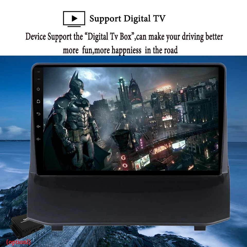Octa Core 1280*720 Android 10 0 автомобильный DVD GPS навигатор плеер Deckless Car Stereo для Ford Fiesta 2009 2018