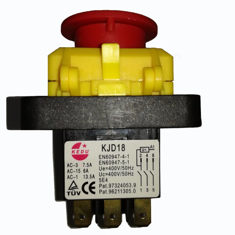 Interruptores de Energia Eletromagnéticos para a Máquina de Moedura do Barco da Embarcação Kedu Pinos – 50hz 5e4 Ligar Desligar 7 Kjd18 400v