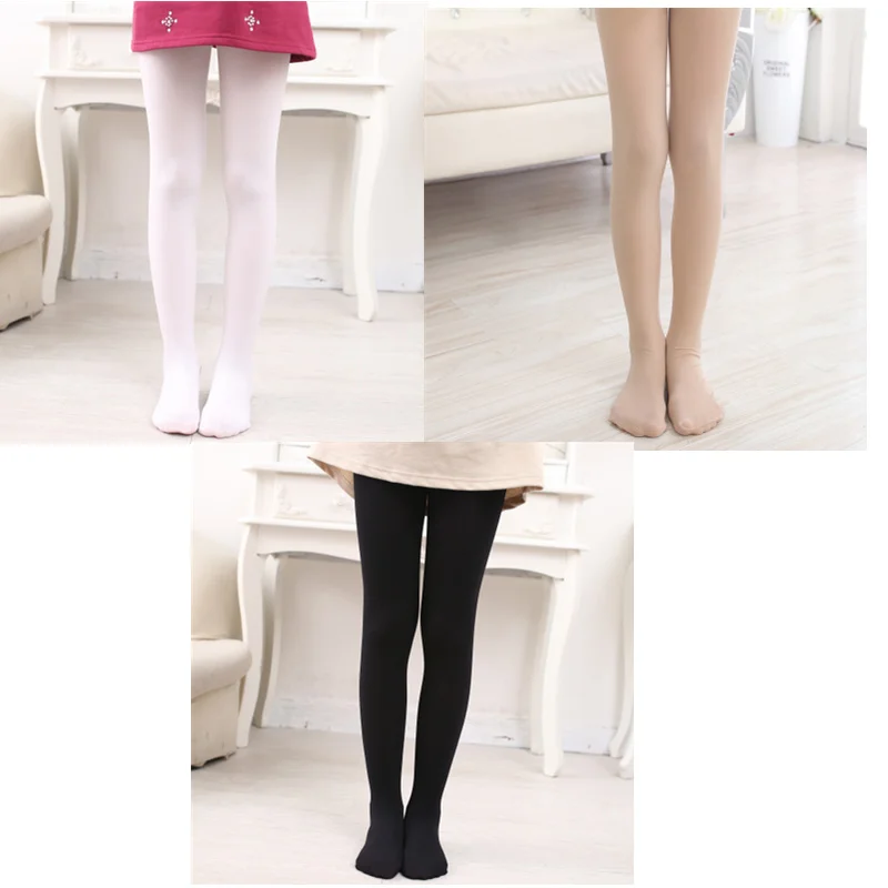 3pcs Color 1 3 шт. В стиле принцессы мягкая бархатная одежда для девочек Свадебная вечеринка балетные танцевальные колготки для детей, Карамельный цвет колготки детские для девочек колготки-чулки - Цвет: 3pcs Color 1