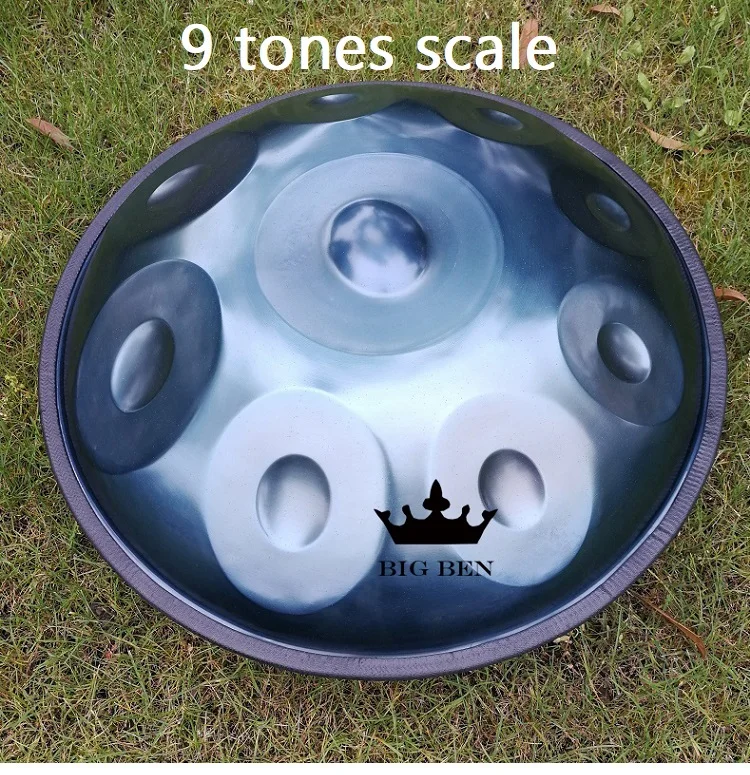 Ручной работы производительность барабана HandPan ручной работы HANDPAN барабан 10 тон handpan музыкальный инструмент 9 тонов пользовательский барабан тональности