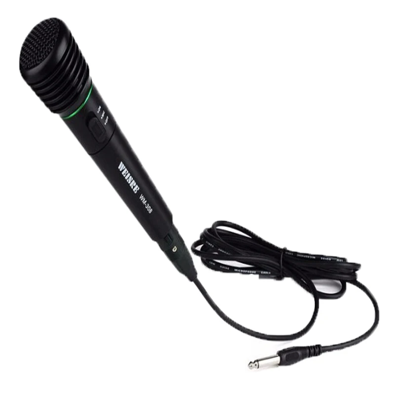 Pro 2 в 1 Новый проводной беспроводной ручной микрофон для караоке пения речеек