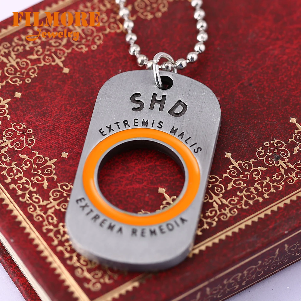 Filmore игры ювелирные изделия Тома Клэнси ожерелье Отдел SHD кулон 2018 дружбы для
