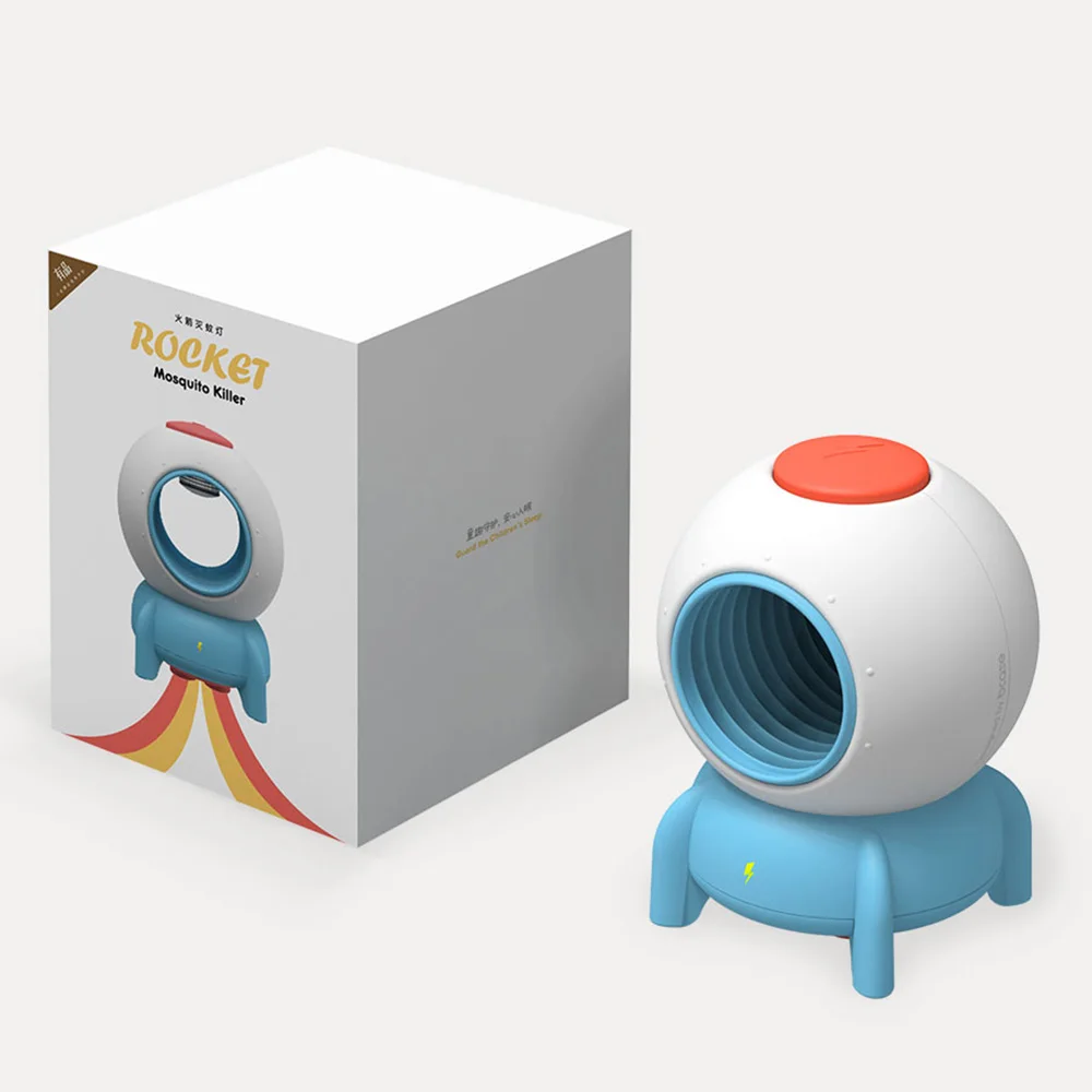Bcase Rocket Mosquito Killer Repellent USB Электрический фотокатализатор насекомых Убийца детская