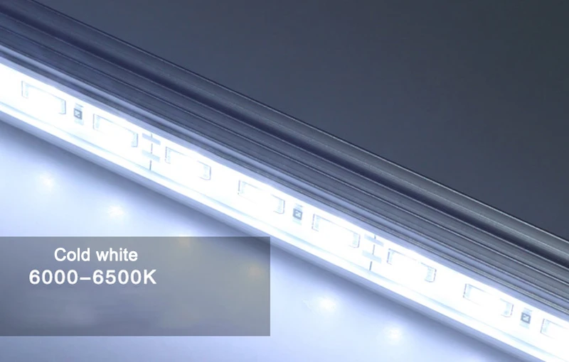 50 см led жёлтый декоративный светодиодный Дюралайт Бар Потолочные светильники водонепроницаемый IP68 SMD 5730 DC12V 36 светодиодов Кабинет лампа наружного освещения