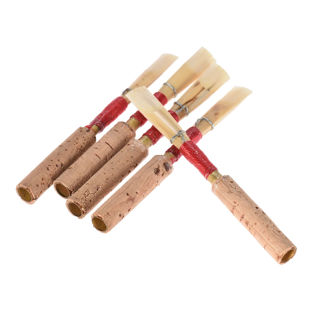 Ammoon Гобои трости для духовых инструментов часть с Пластик чехол 5 шт./упак.|reed case