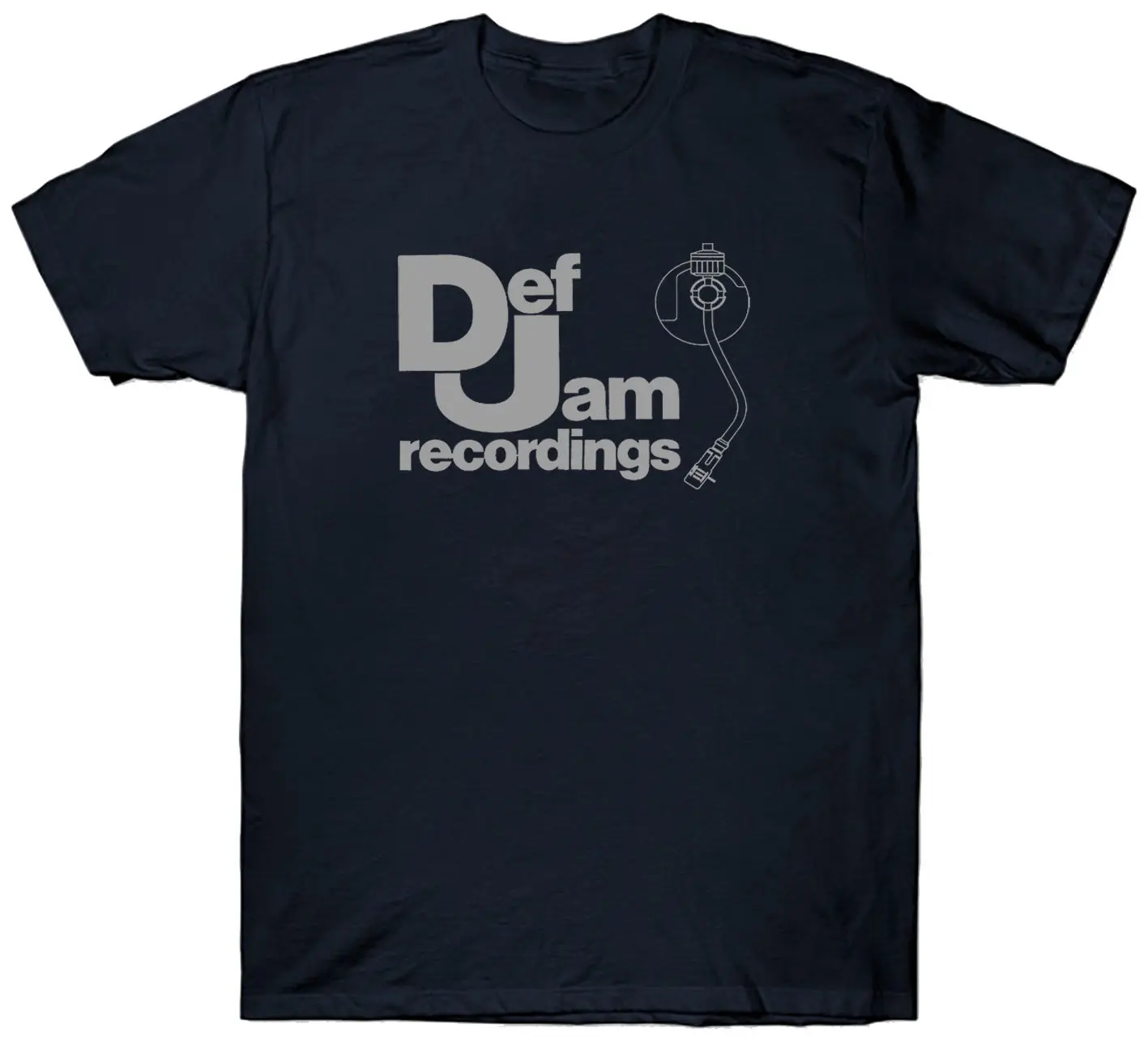 Футболка с надписью DEF JAM крутая повседневная мужская футболка унисекс новая
