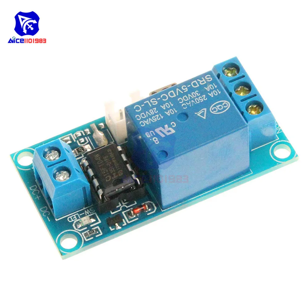 1 канальный модуль реле фиксации с сенсорным переключателем MCU для Arduino