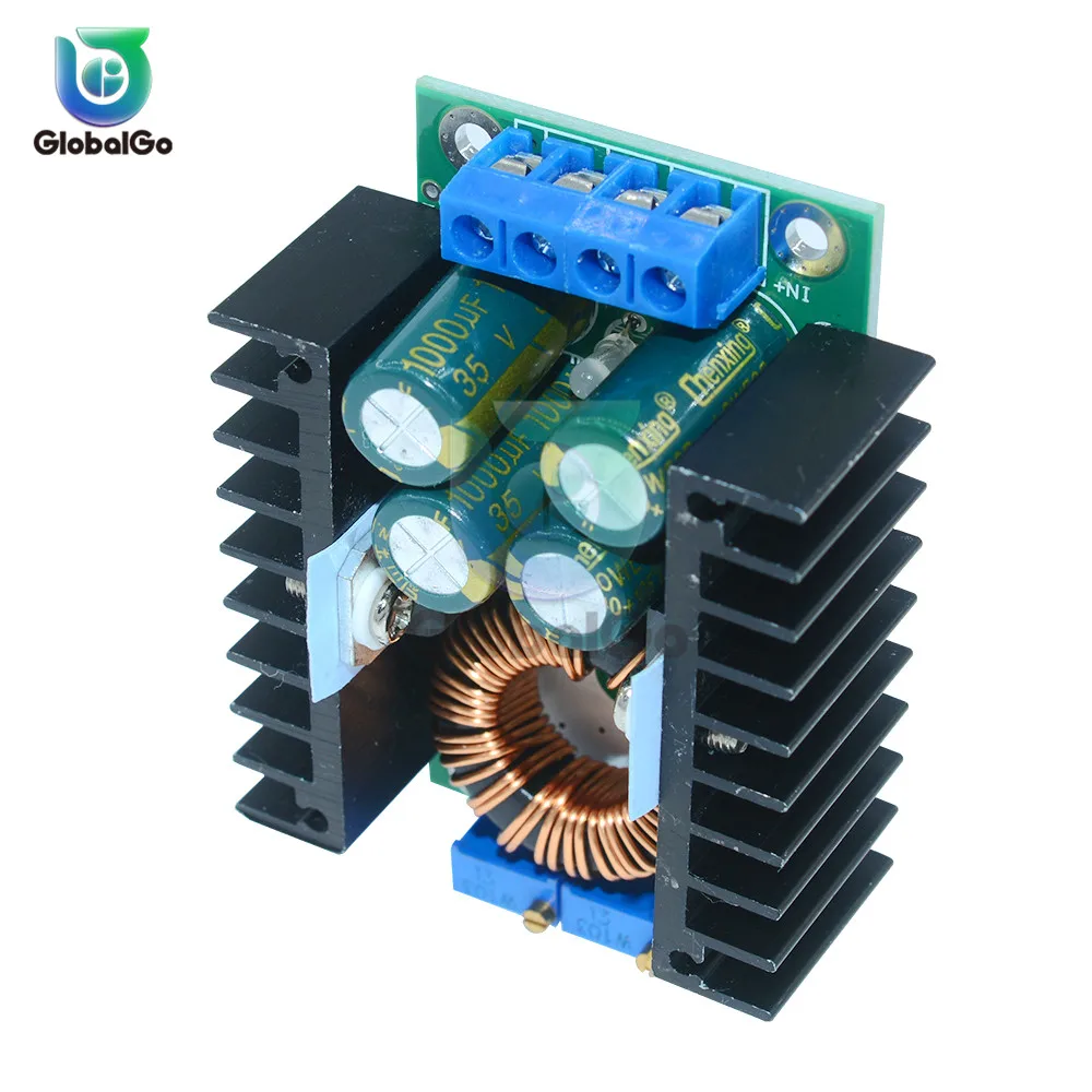 XL4016 DC-DC 300W 9A понижающий преобразователь регулируемый 5-40V до 1 2-35V источник питания