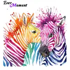 Набор для алмазной вышивки Зебра, 5D, 3F547