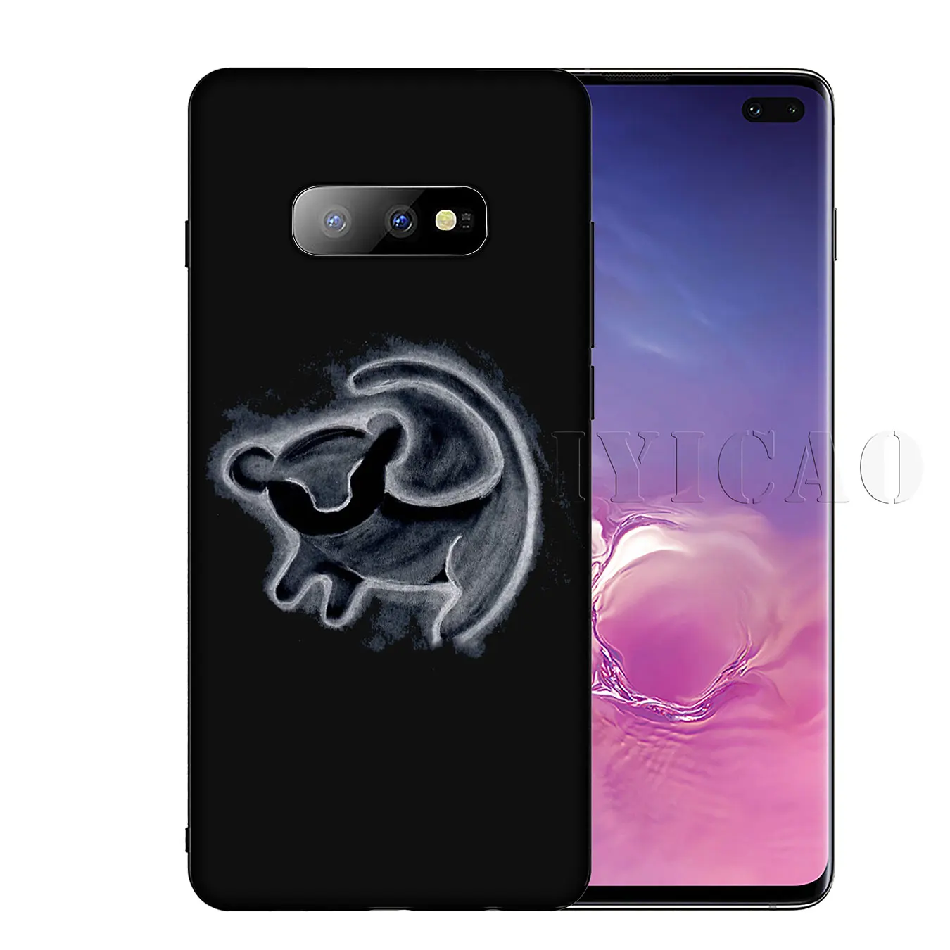 IYICAO Hakuna Matata Lion King Мягкий силиконовый чехол для телефона Samsung Galaxy S20 Ultra S10 Lite S9 S8 Plus S6