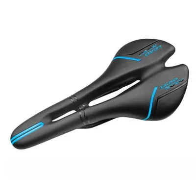 Blue Leadnovo углерода седло искусственная кожа мягкая sillin MTB дорожный мотоцикл седло Selle Italia Велосипеды высокого качества части велосипеда - Цвет: Blue