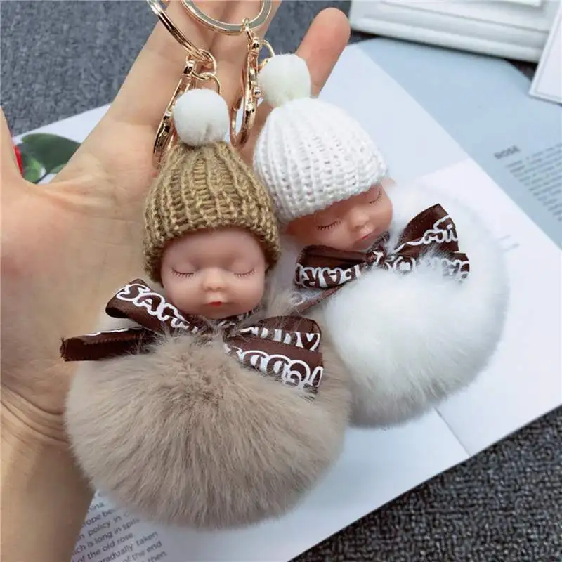 Милые детские плюшевые игрушки Бабай мягкие куклы для детей каваи брелок кольцо