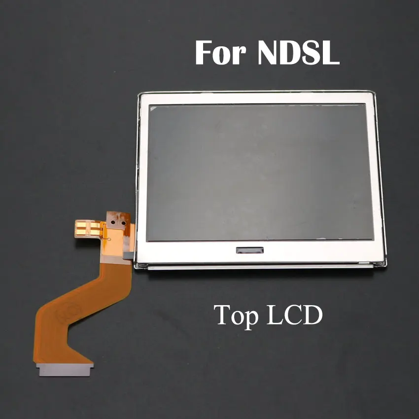 YuXi верхний и нижний Нижний ЖК-экран для замены для Nintendo DS Lite для DSL для NDSL для 3DS New 3DS XL LL - Цвет: For NDSL Top