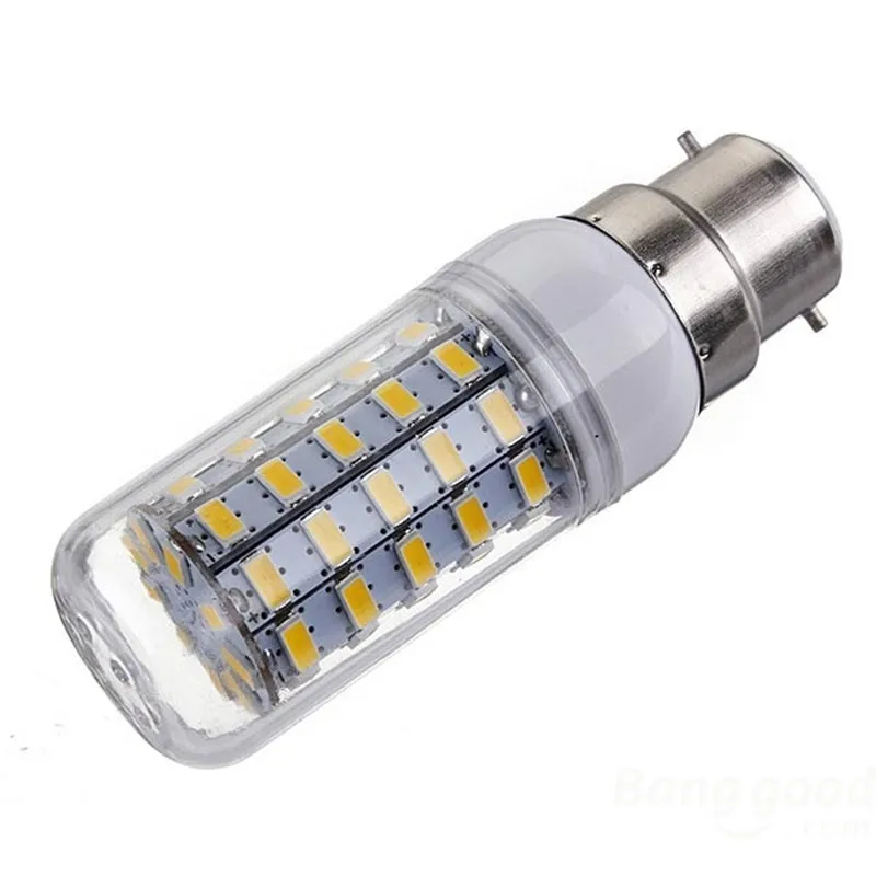 20 шт. Высокий люмен 5730 Chip B22 LED кукурузная лампа свет AC220V 230В 240В Светодиодная