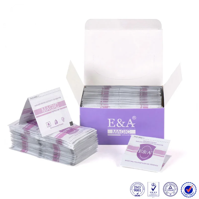 10 шт. магические салфетки для снятия лака ногтей | Красота и здоровье