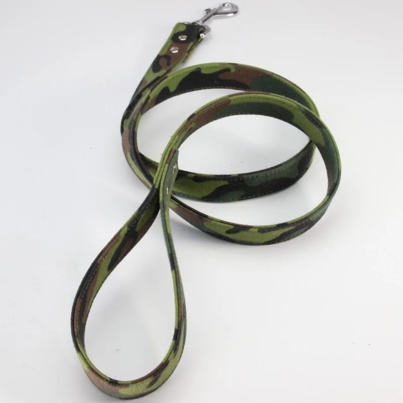 Регулируемый Камуфляжный поводок для собак прогулок креативный цепь маленьких