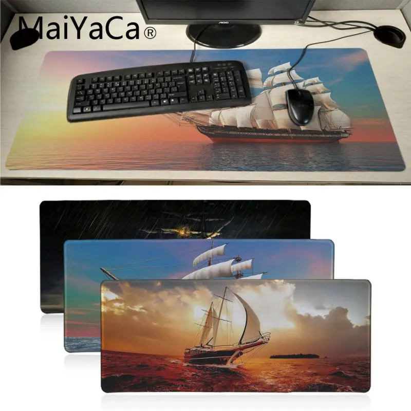 Игровой коврик для мыши MaiYaCa простой дизайн ноутбука большой игровой с
