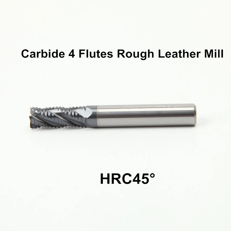 D8x20xD8x60x4T HRC45 Solid Carbide 4 Flute Roughing End Mills | Инструменты