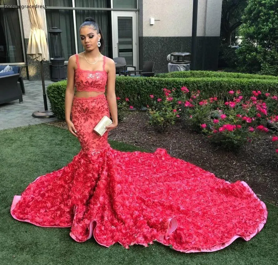 Платья для выпускного вечера с русалочкой из двух предметов праздничная одежда