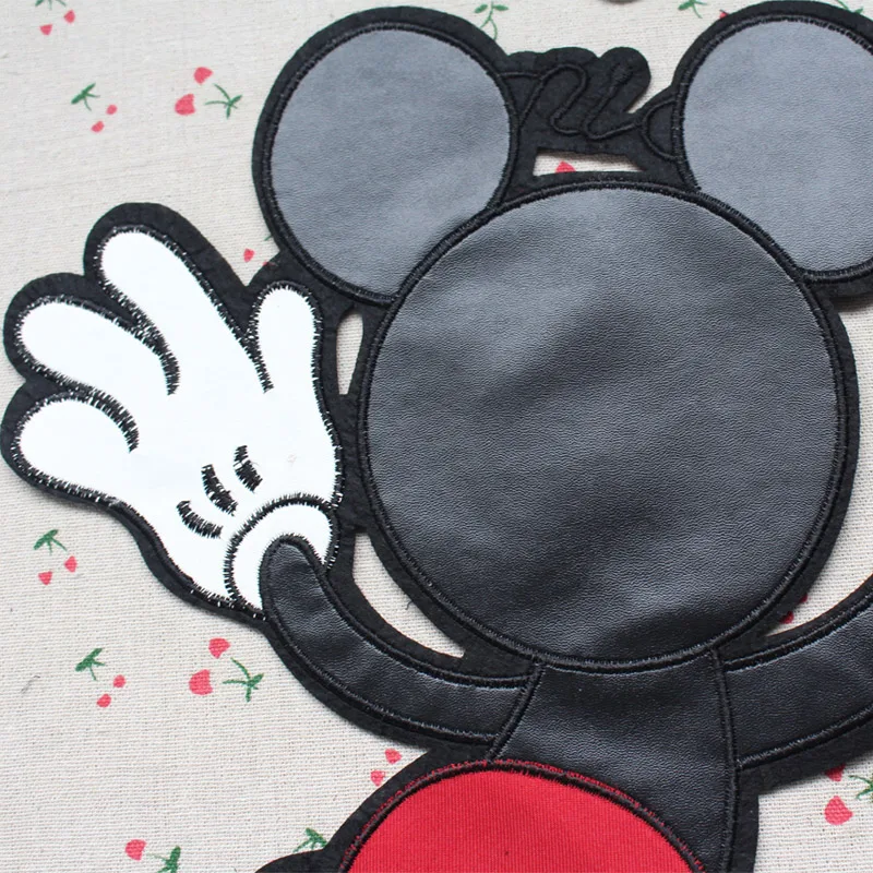 2 шт./лот кружевная ткань с вышивкой модная швейная аппликация мультяшная