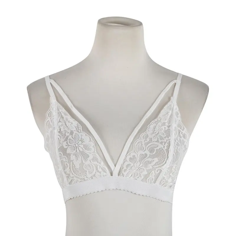 Женский кружевной бюстгальтер G34 бесшовный Бралетт с прозрачной