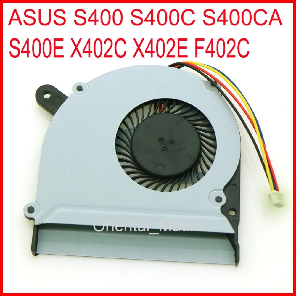 Новый KSB06105HA DC5V 0.4A 4Pin охлаждающий вентилятор для ASUS S400 S400C S400CA S400E X402C X402E F402C кулер для процессора