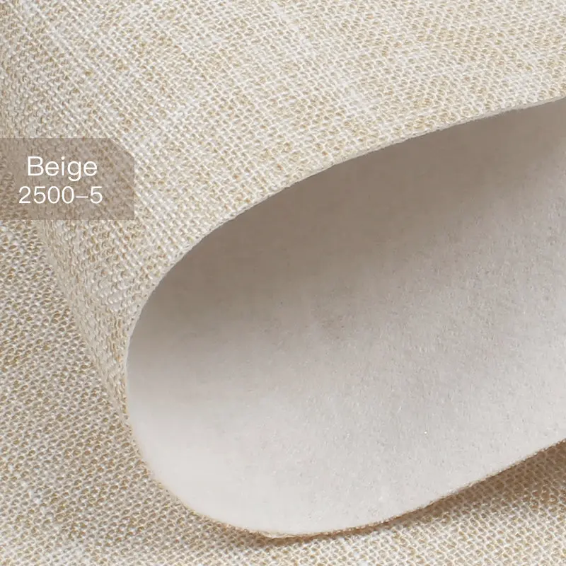 Home Decor дизайнерские обои льняная ткань обои высокое качество обоями качество Llinen текстуры обоев для Гостиная - Цвет: 2500-5Beige