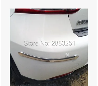 Полоса для защиты от столкновений кромок автомобиля 4 шт. наклейки на бампер ALFA