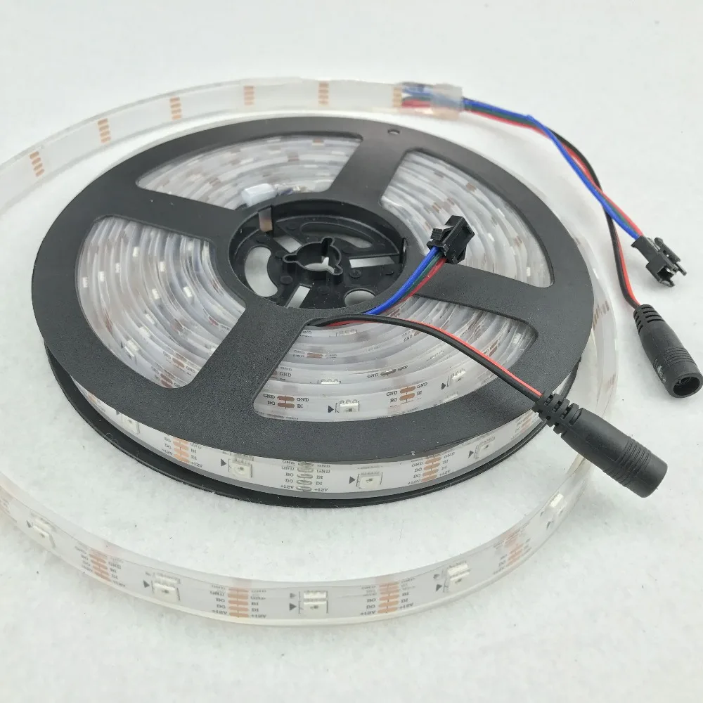 30 светодисветодиодный s/m5 м WS2815 DC12V Адресуемая полноцветная светодиодная лента RGB