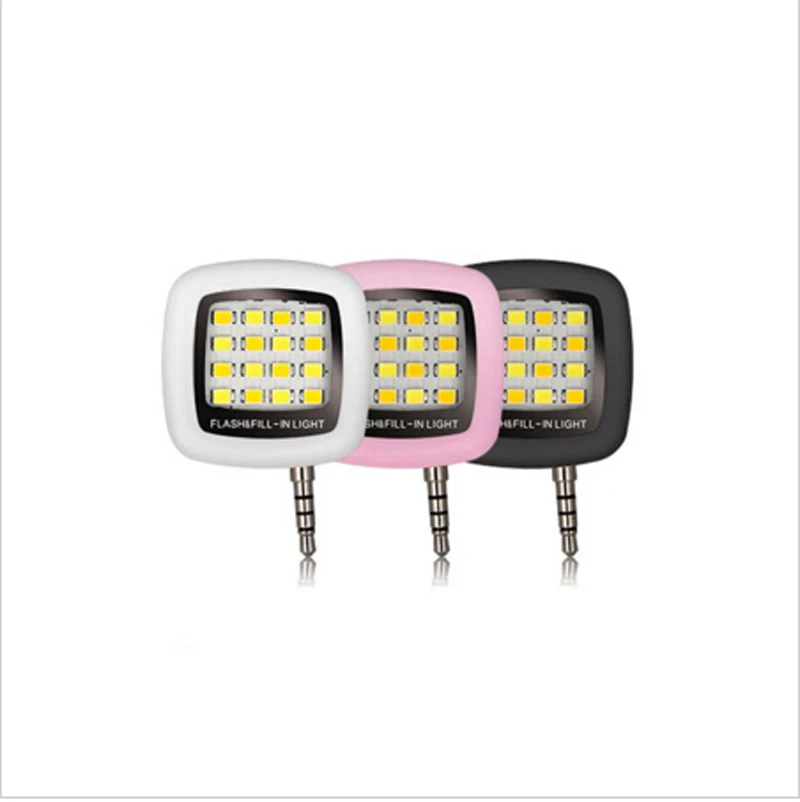 Модная Встроенная 16 светодиодных ламп светодиодная вспышка для камеры поддержка