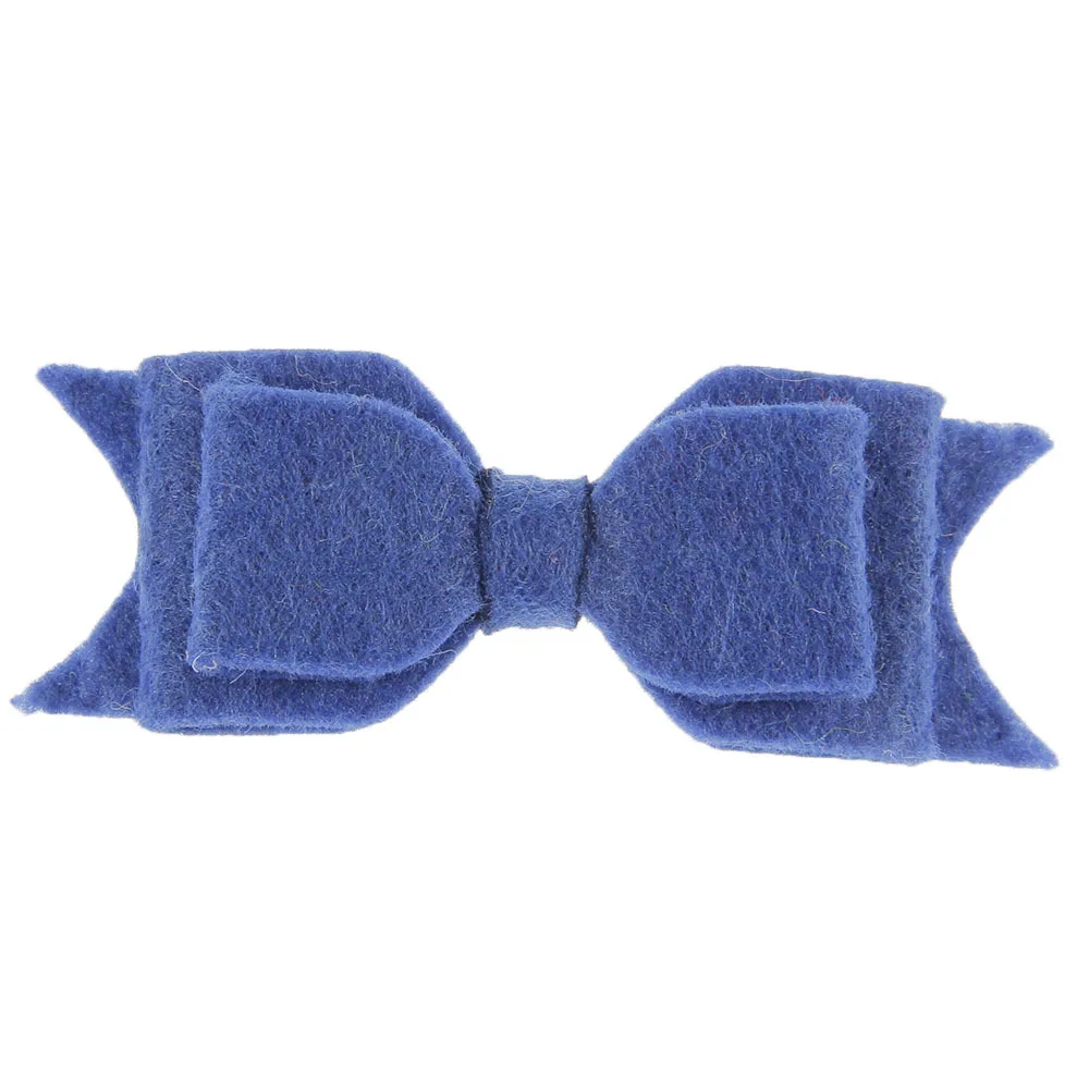 Детские Многослойные заколки для волос 24 цвета|bow hairpin|felt bowhair bows |