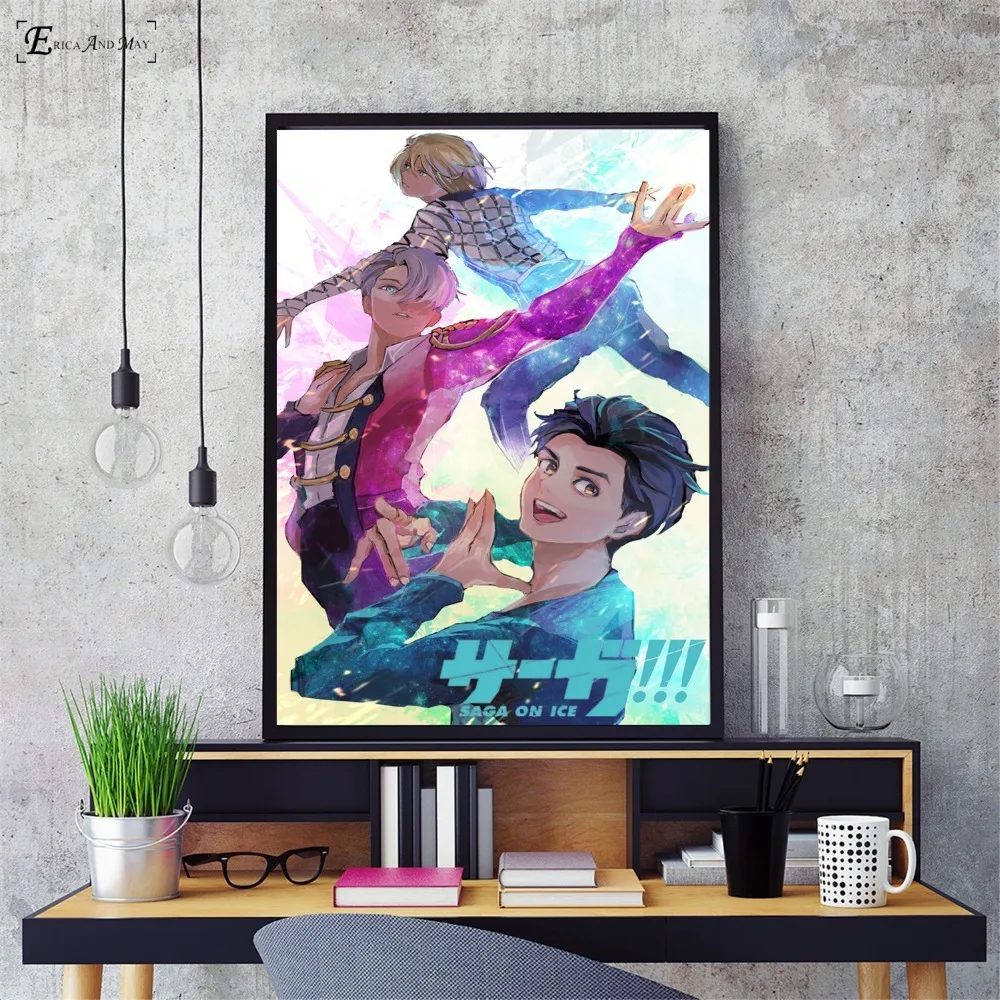 Рисунок на холсте Yuri On Ice Dance Love Anim настенные картины домашний декор плакаты и