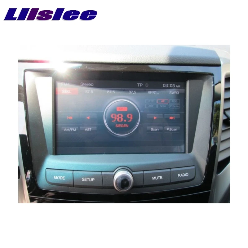 Для SsangYong Tivoli~ LiisLee Автомобильный мультимедийный ТВ DVD gps аудио Hi-Fi радио оригинального Стиль навигация Расширенный NAV INAVI