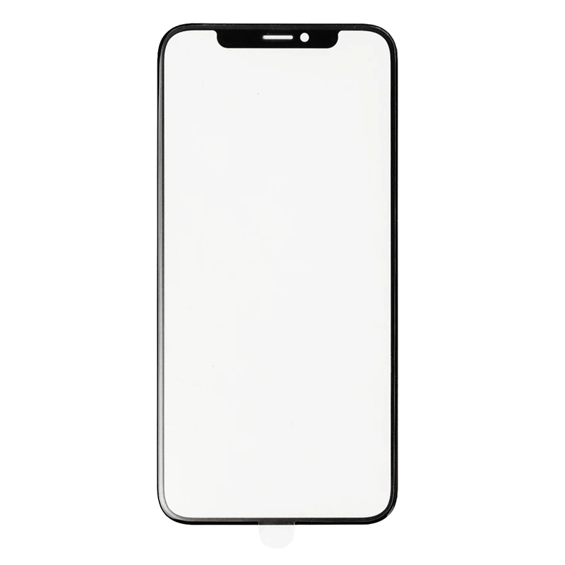 2 комплекта для iPhone X Переднее внешнее стекло с ока рамкой ободок наклейками
