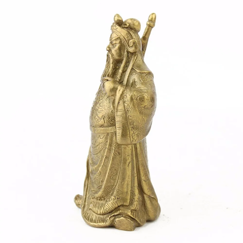 Латунные фэншуй фигурки Гуань Гонг/GuanGong /SMALL GUANGONG|figurine decoration|figurine collectiblegong design |
