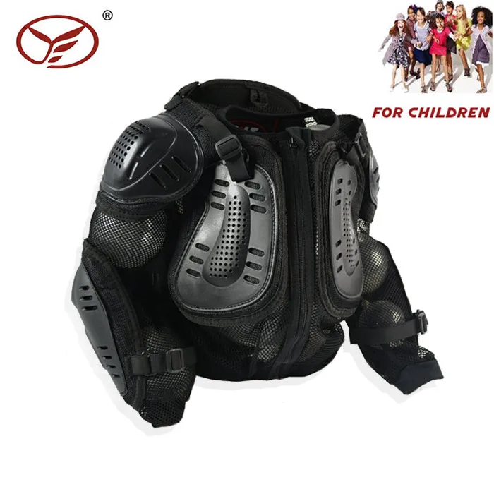 Junior Защита тела мотокросса для детей Молодежный жилет броня куртка позвоночника